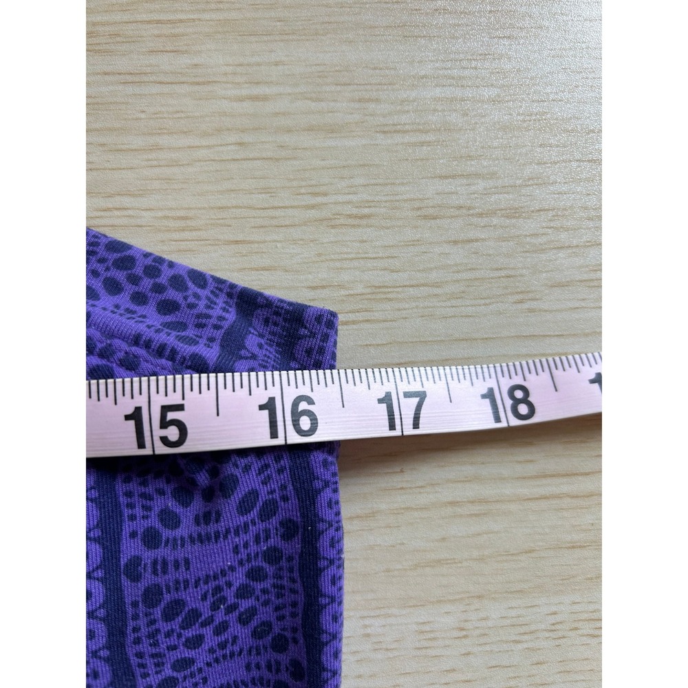 Prana Dress Womens S Purple Quinn Geometric tribal Print Strappy Active hiking - Picture 6 of 8